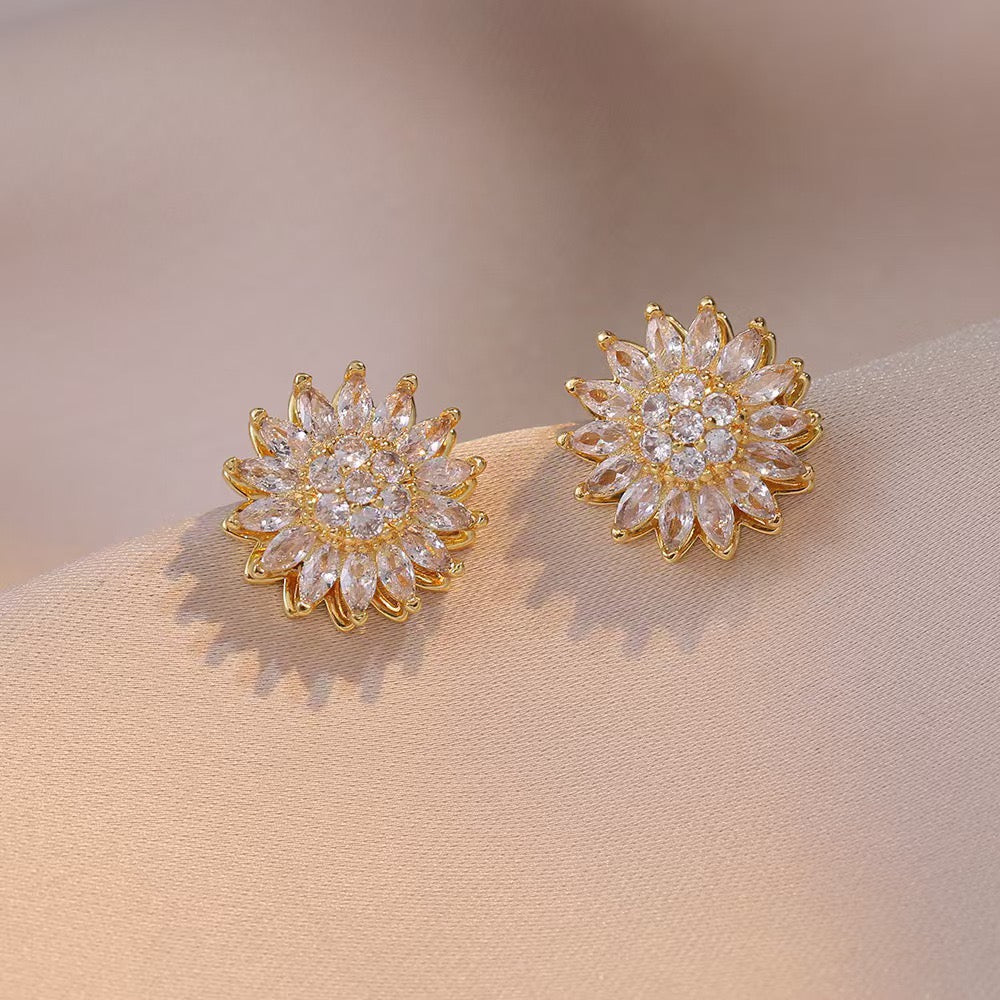 Sunflower Jewelry Set – Necklace