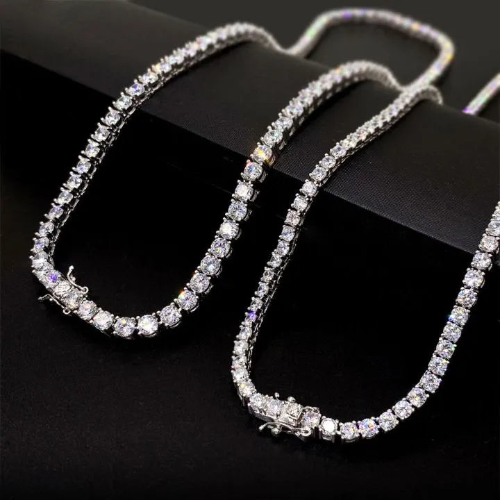 S925 sterling silver Moissanite Tennis Bracelet