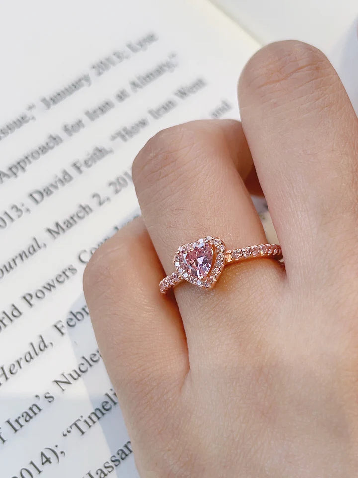 Uplifted by Love: The Elevated Heart Ring