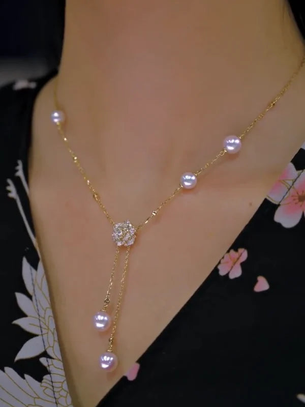 Timeless 24K Gold Plated Pendant Necklace