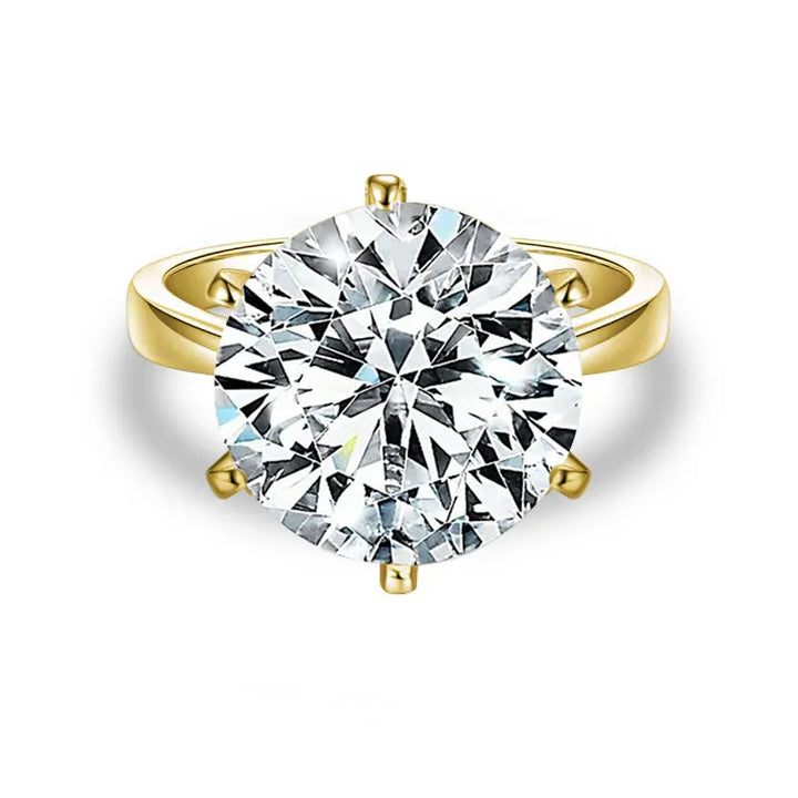 Luxury Moissanite Engagement Ring