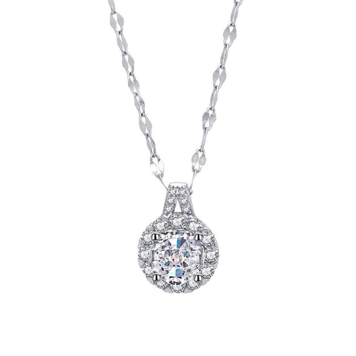 Sunflower Diamond Necklace