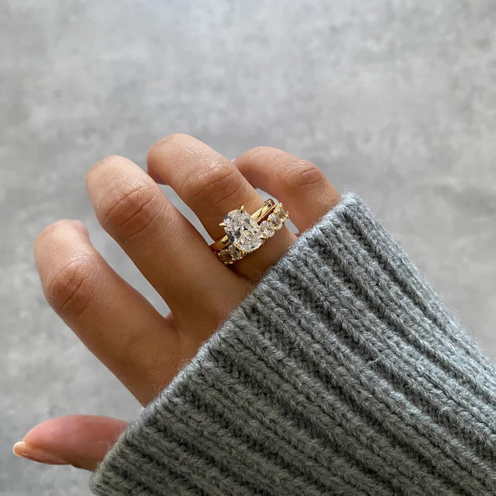 AURELID DREAM GOLD SOLITAIRE RING