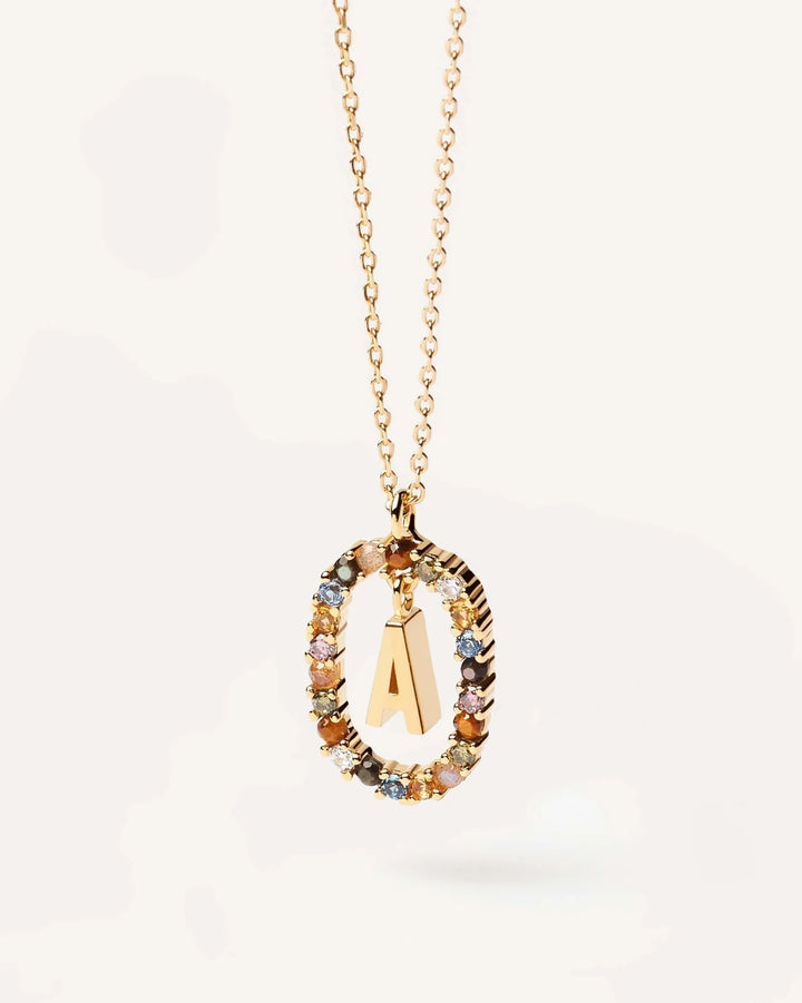 Luna Letter Necklace