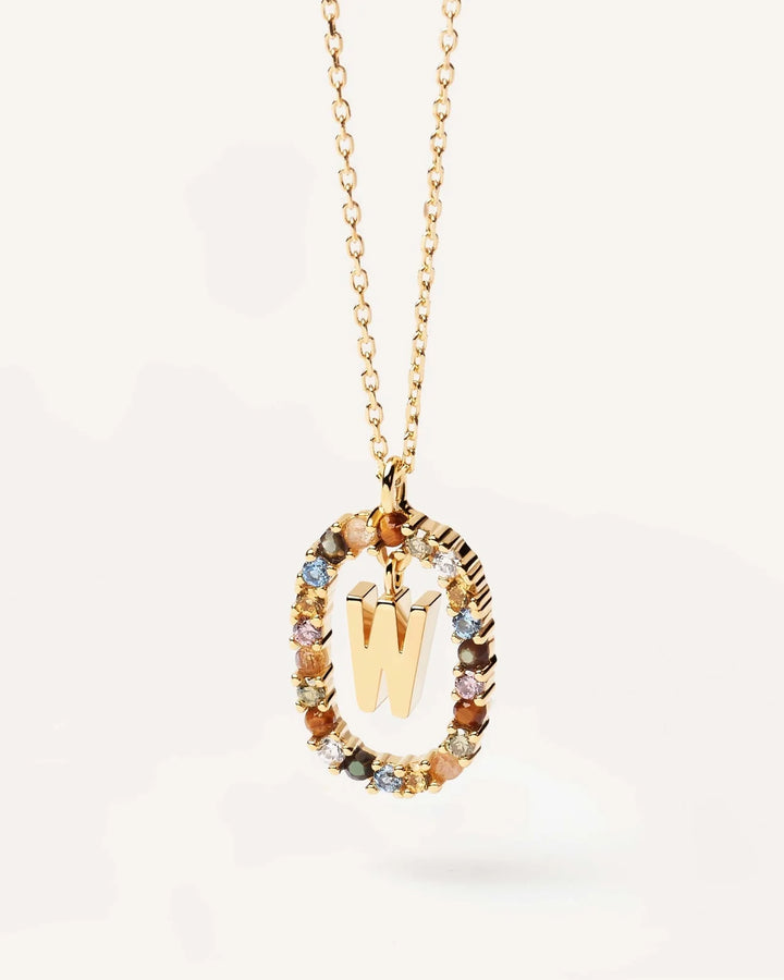 Luna Letter Necklace