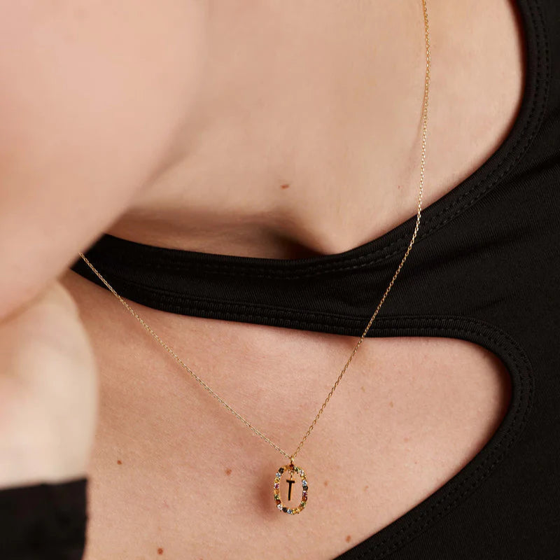 Luna Letter Necklace