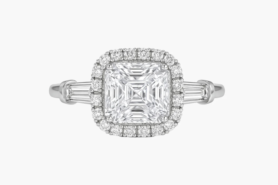Moonlit Dream MOISSANITE ENGAGEMENT RING