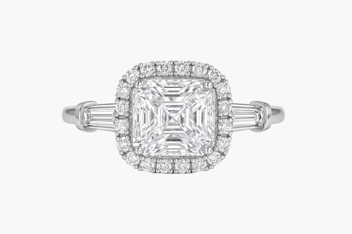 Moonlit Dream MOISSANITE ENGAGEMENT RING