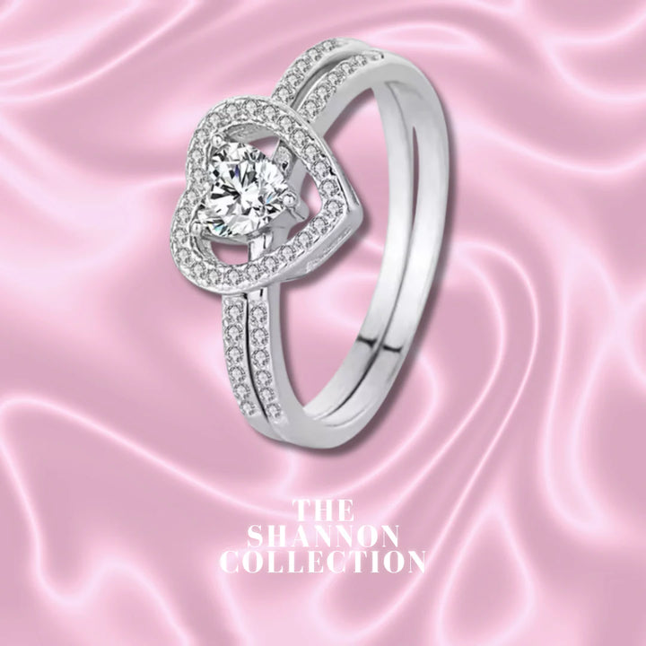 Perfect Match Sterling Silver Ring Set – Wear Together or Separate