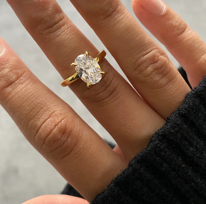 AURELID DREAM GOLD SOLITAIRE RING