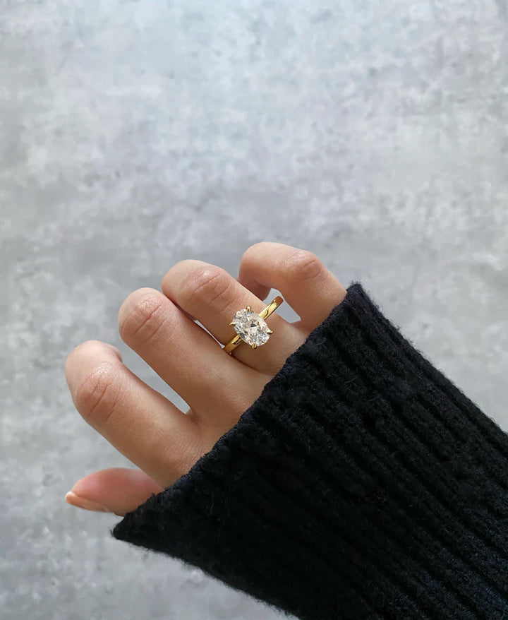 AURELID DREAM GOLD SOLITAIRE RING