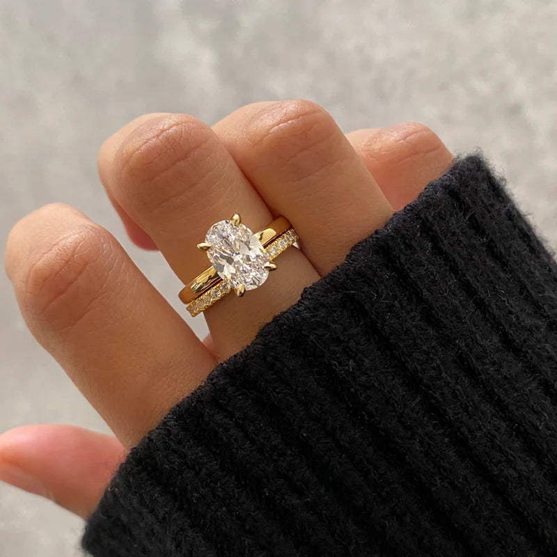 AURELID DREAM GOLD SOLITAIRE RING