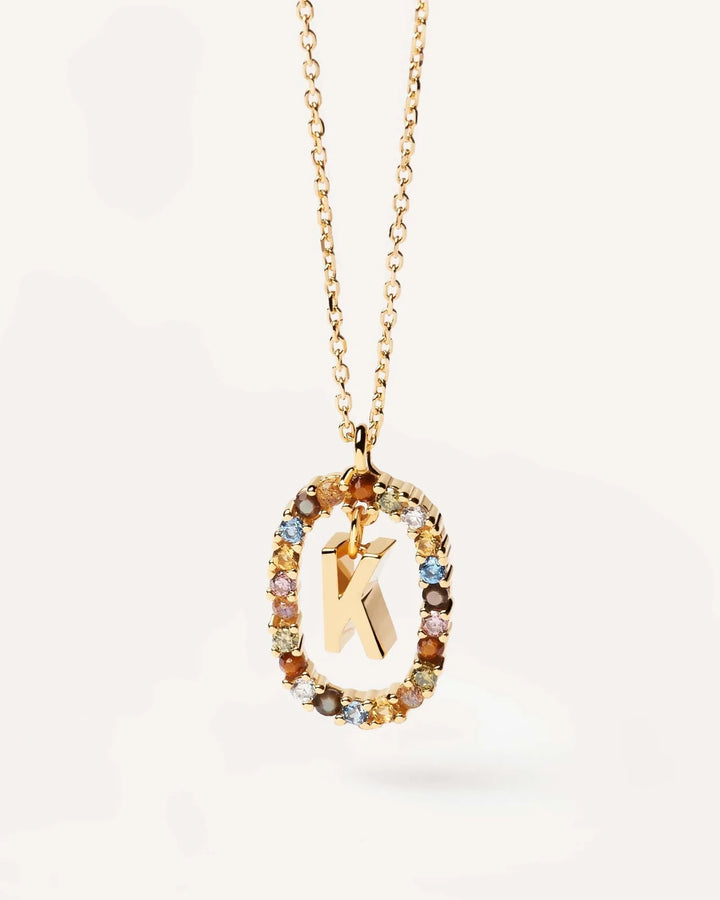 Luna Letter Necklace