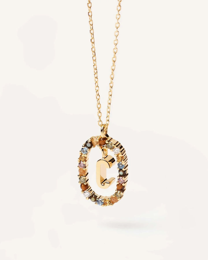 Luna Letter Necklace