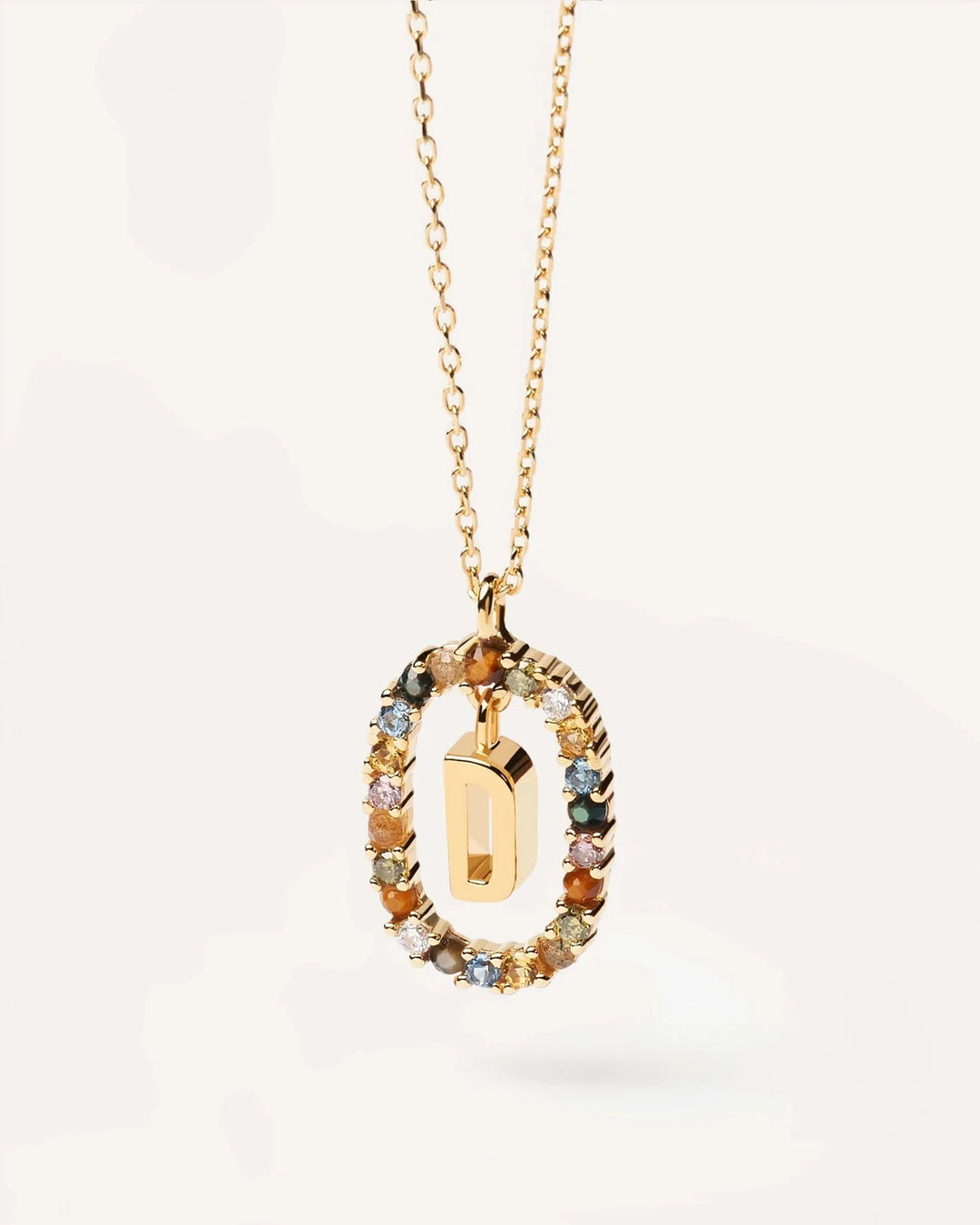 Luna Letter Necklace