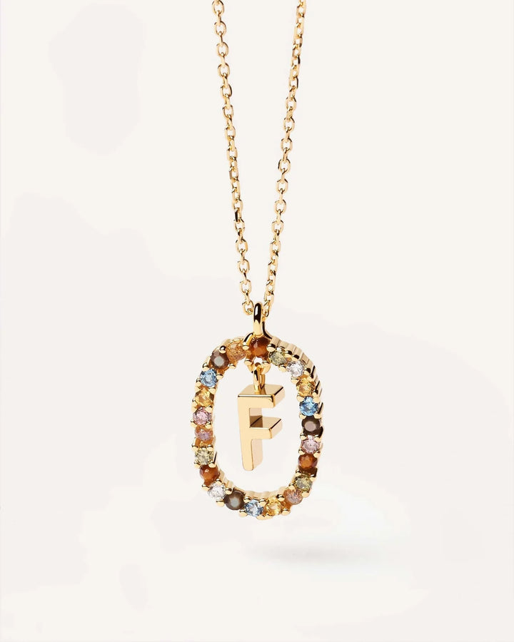 Luna Letter Necklace