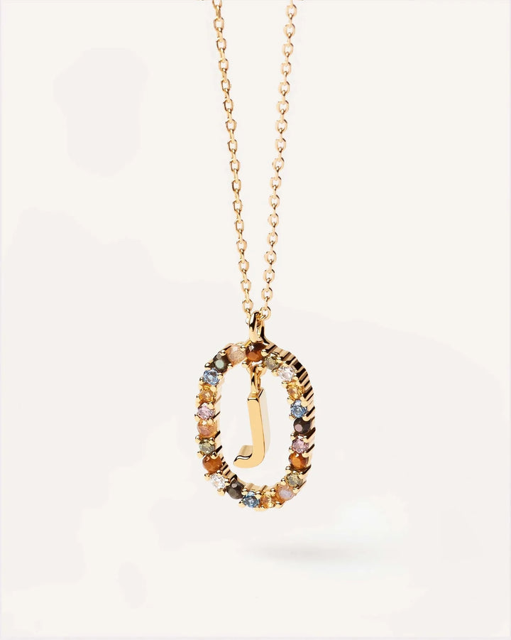 Luna Letter Necklace