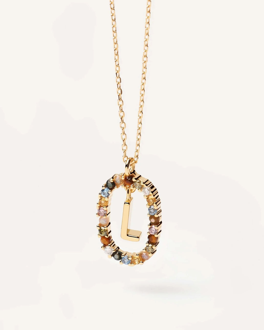Luna Letter Necklace