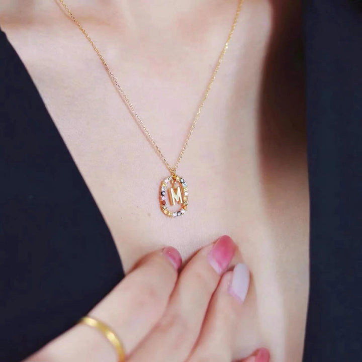 Luna Letter Necklace
