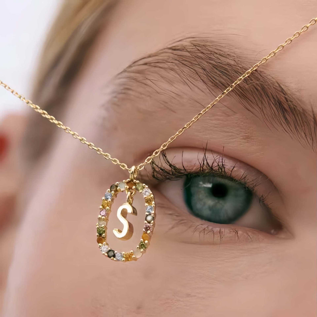 Luna Letter Necklace