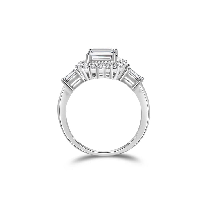 Moonlit Dream MOISSANITE ENGAGEMENT RING