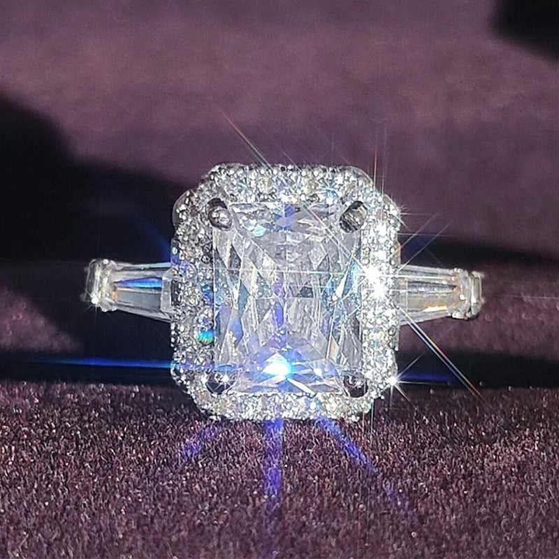 Moonlit Dream MOISSANITE ENGAGEMENT RING