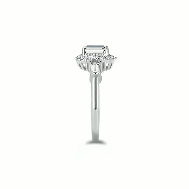 Moonlit Dream MOISSANITE ENGAGEMENT RING