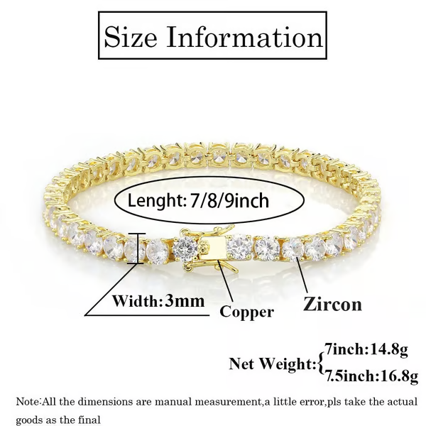 🔥 Sparkling Zircon Bracelet