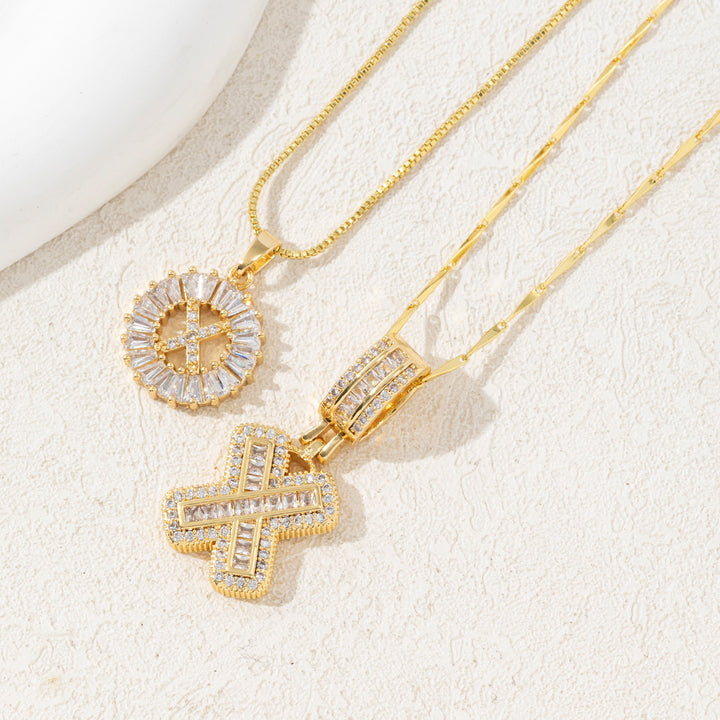 Charming Initial Letter Pendant Necklaces