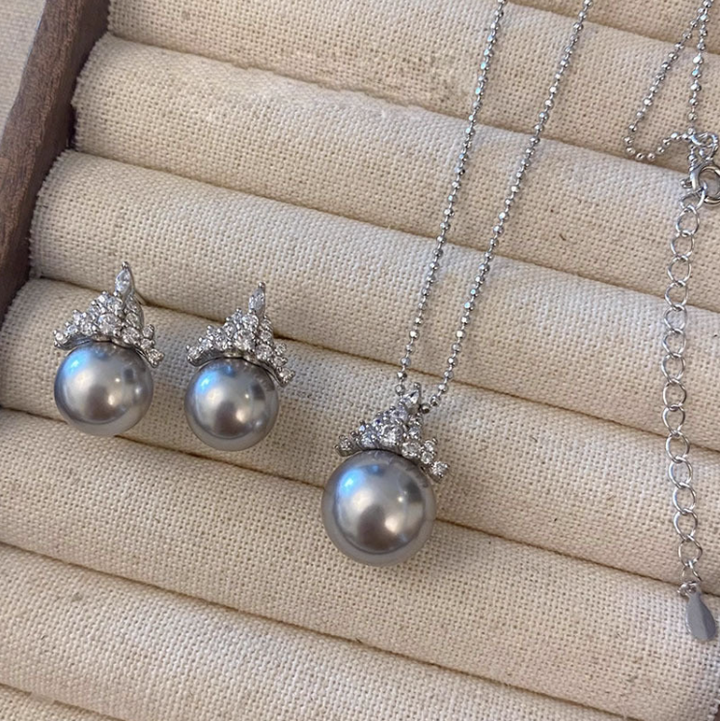 Snow Queen Necklace / Earrings