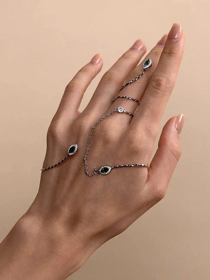 Enchanted Vine Gem Bracelet