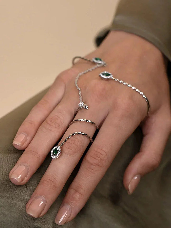 Enchanted Vine Gem Bracelet