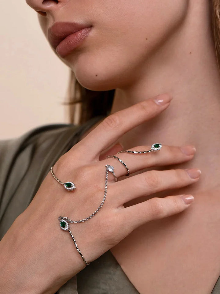 Enchanted Vine Gem Bracelet