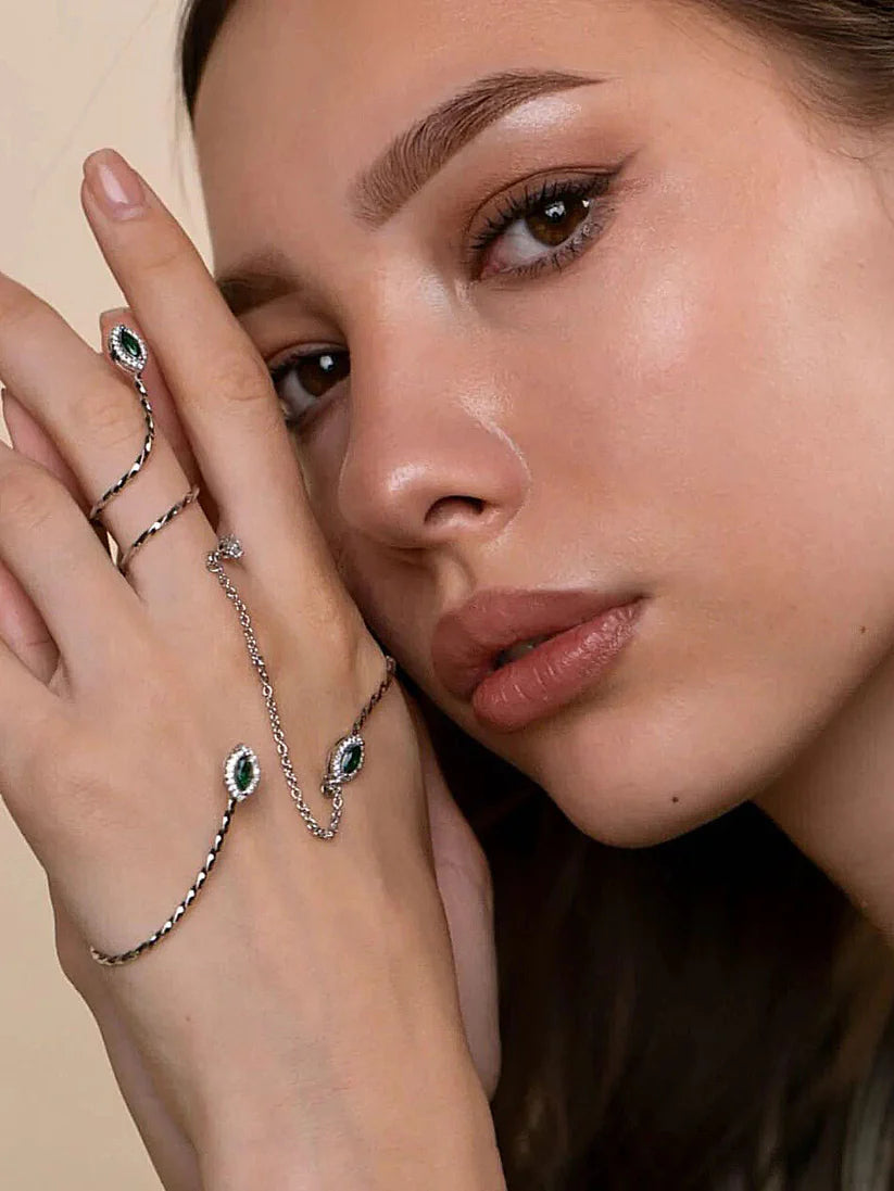 Enchanted Vine Gem Bracelet