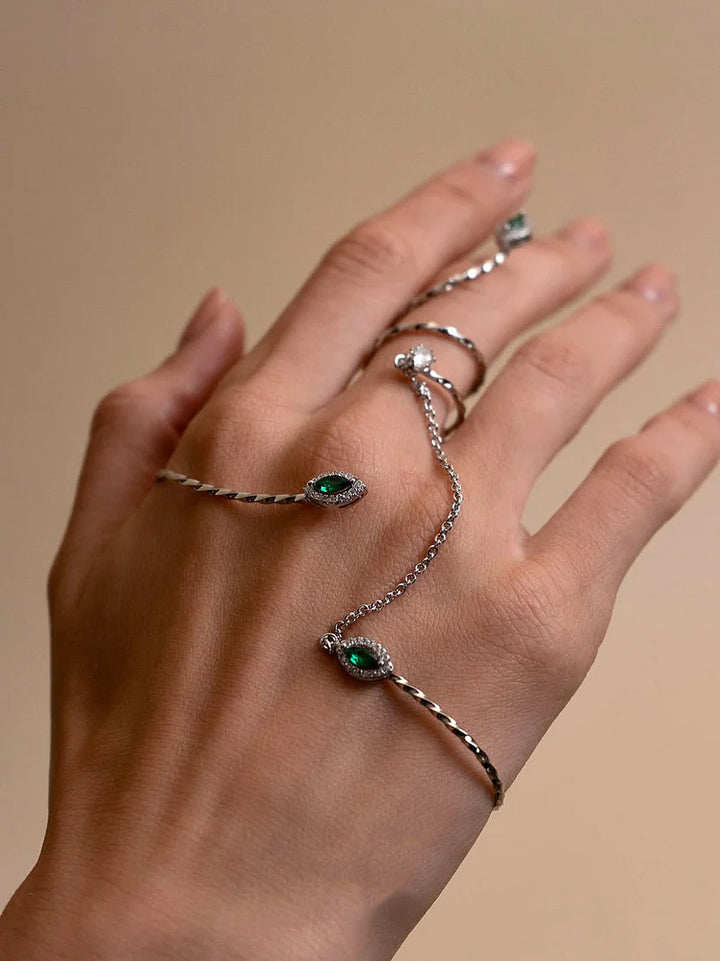 Enchanted Vine Gem Bracelet