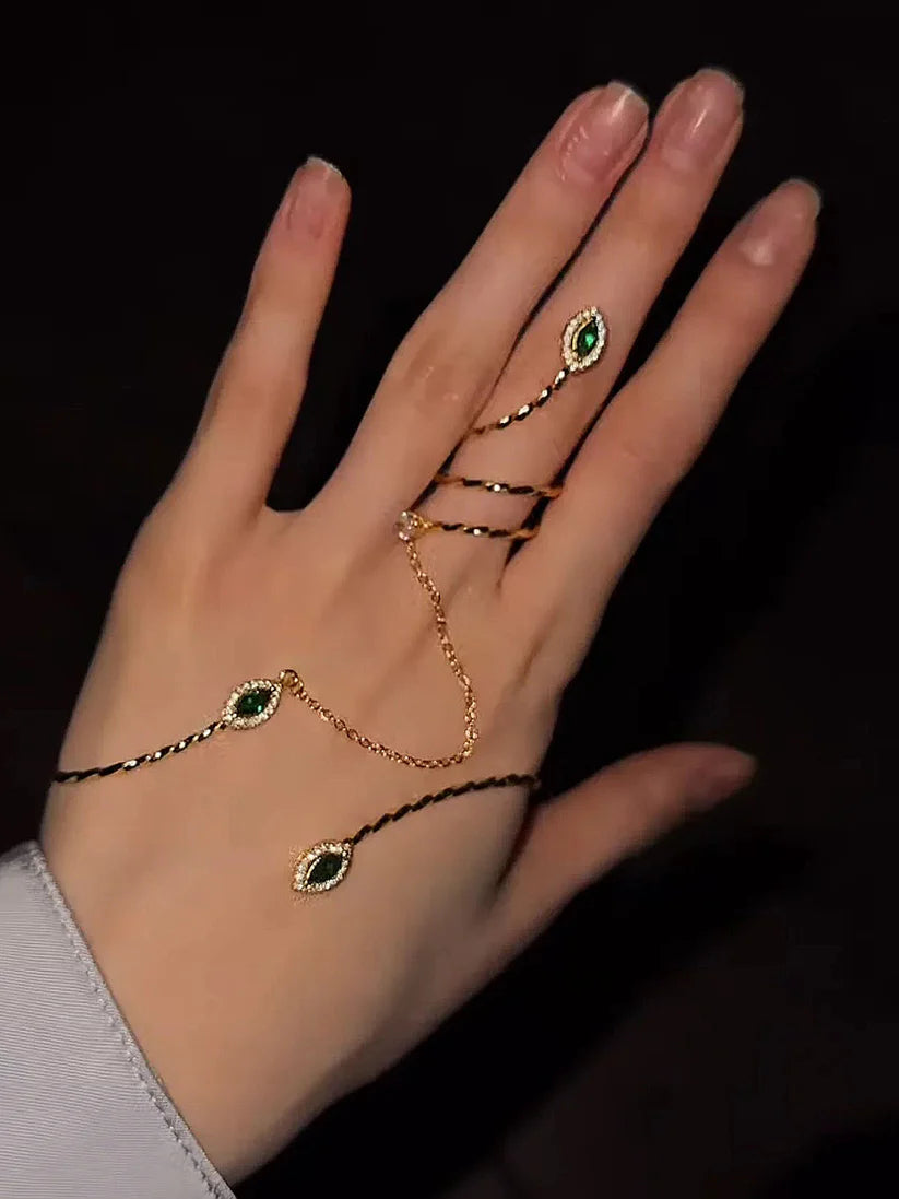 Enchanted Vine Gem Bracelet