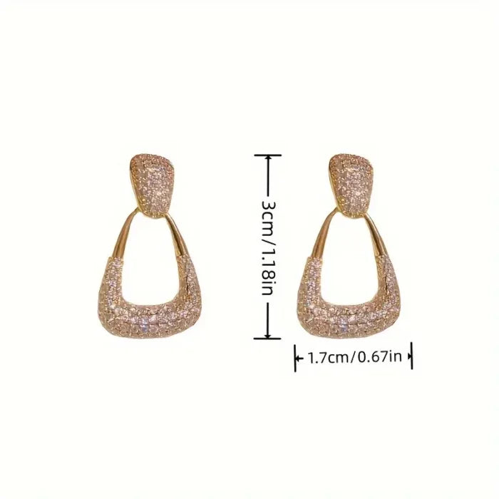 Sparking Diamond Earrings