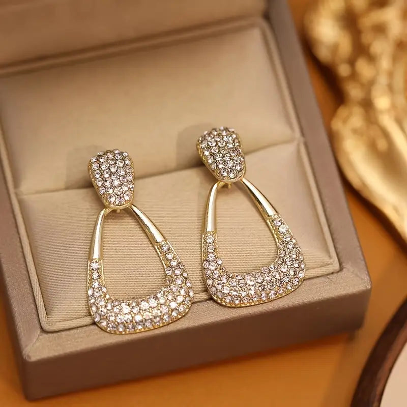 Sparking Diamond Earrings