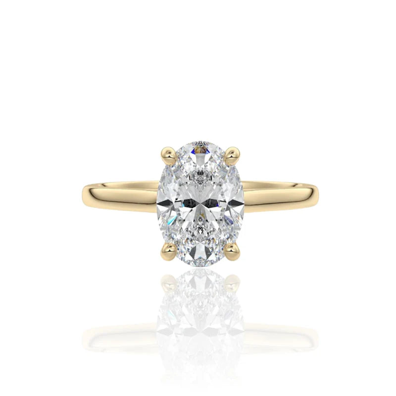AURELID DREAM GOLD SOLITAIRE RING