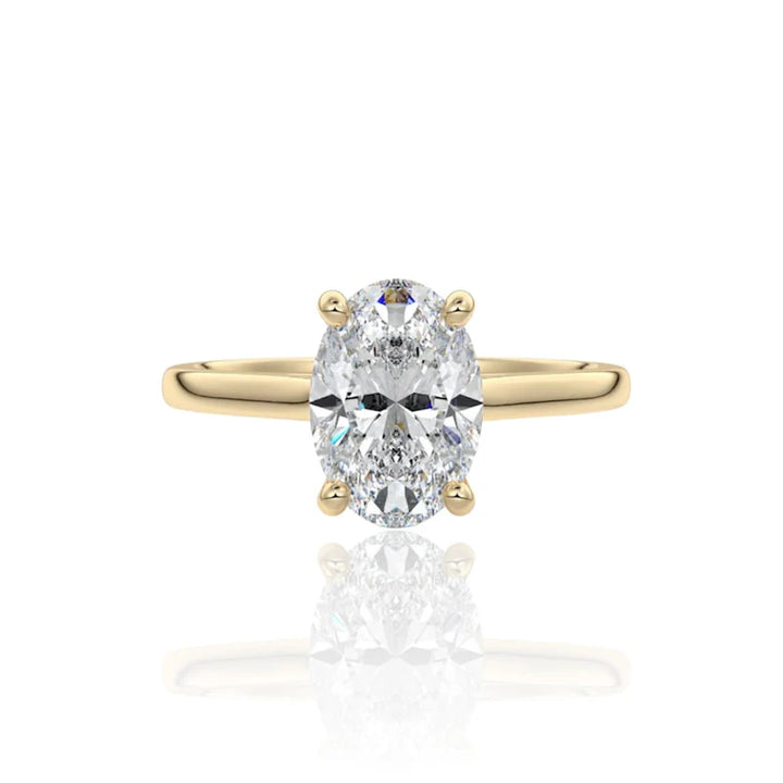 AURELID DREAM GOLD SOLITAIRE RING