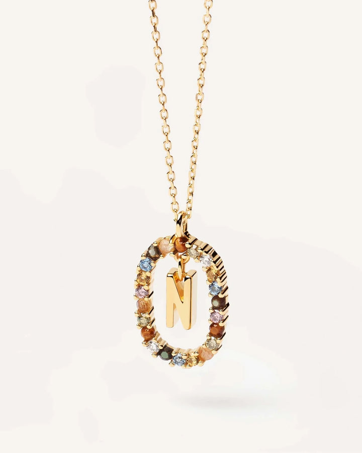 Luna Letter Necklace