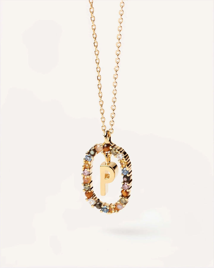 Luna Letter Necklace