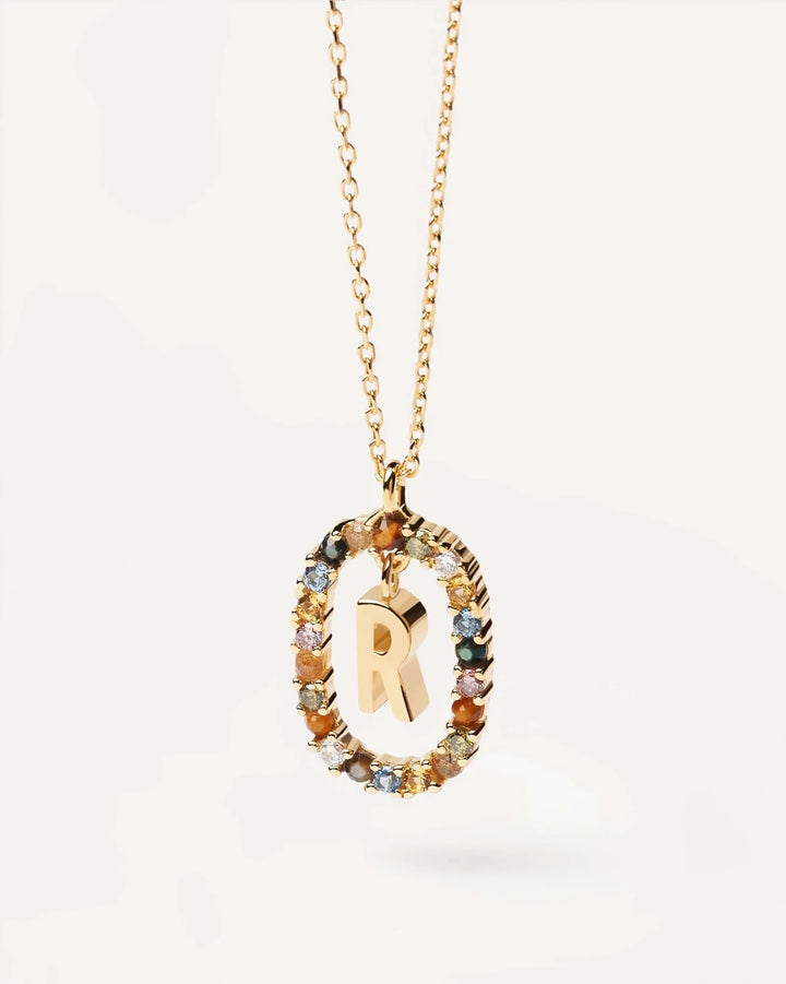 Luna Letter Necklace