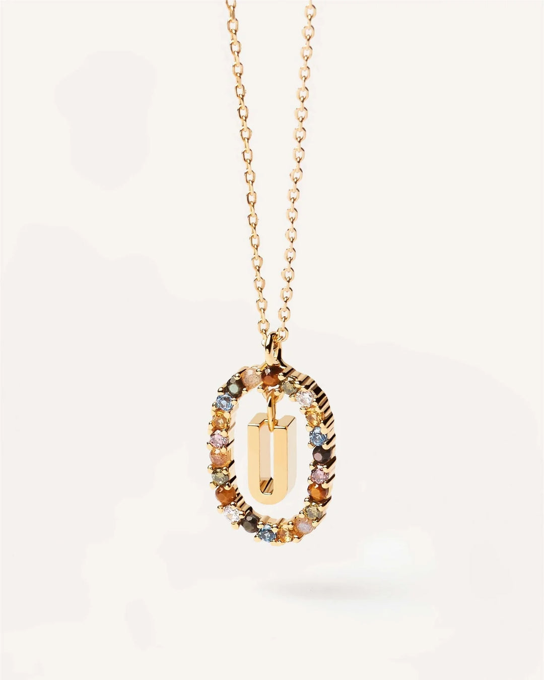 Luna Letter Necklace