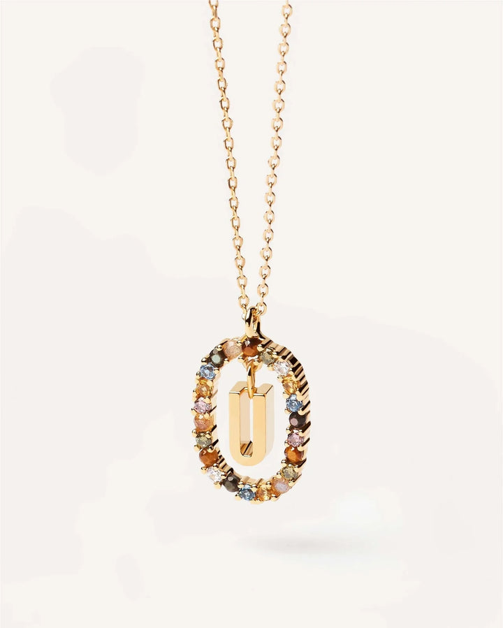 Luna Letter Necklace