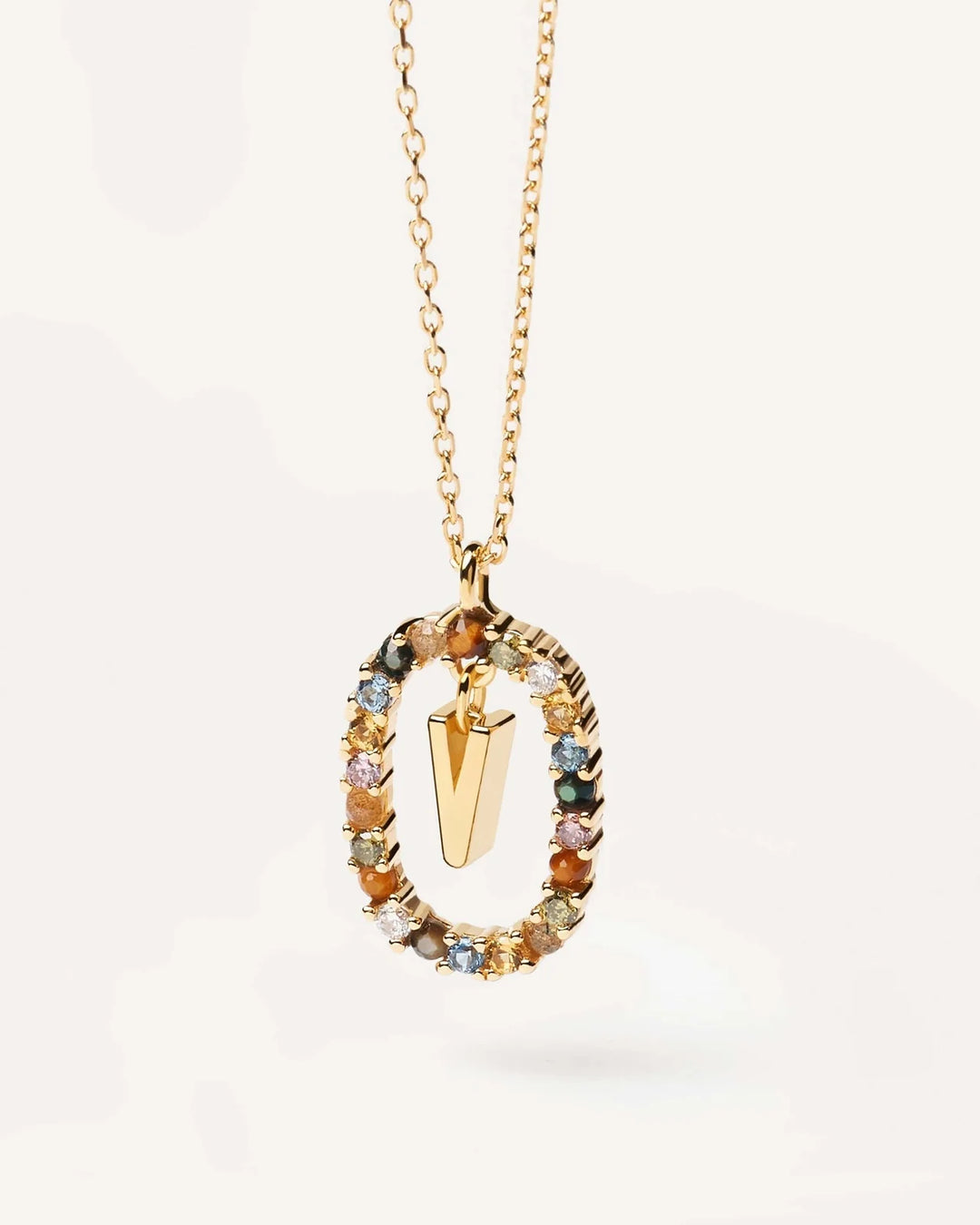 Luna Letter Necklace