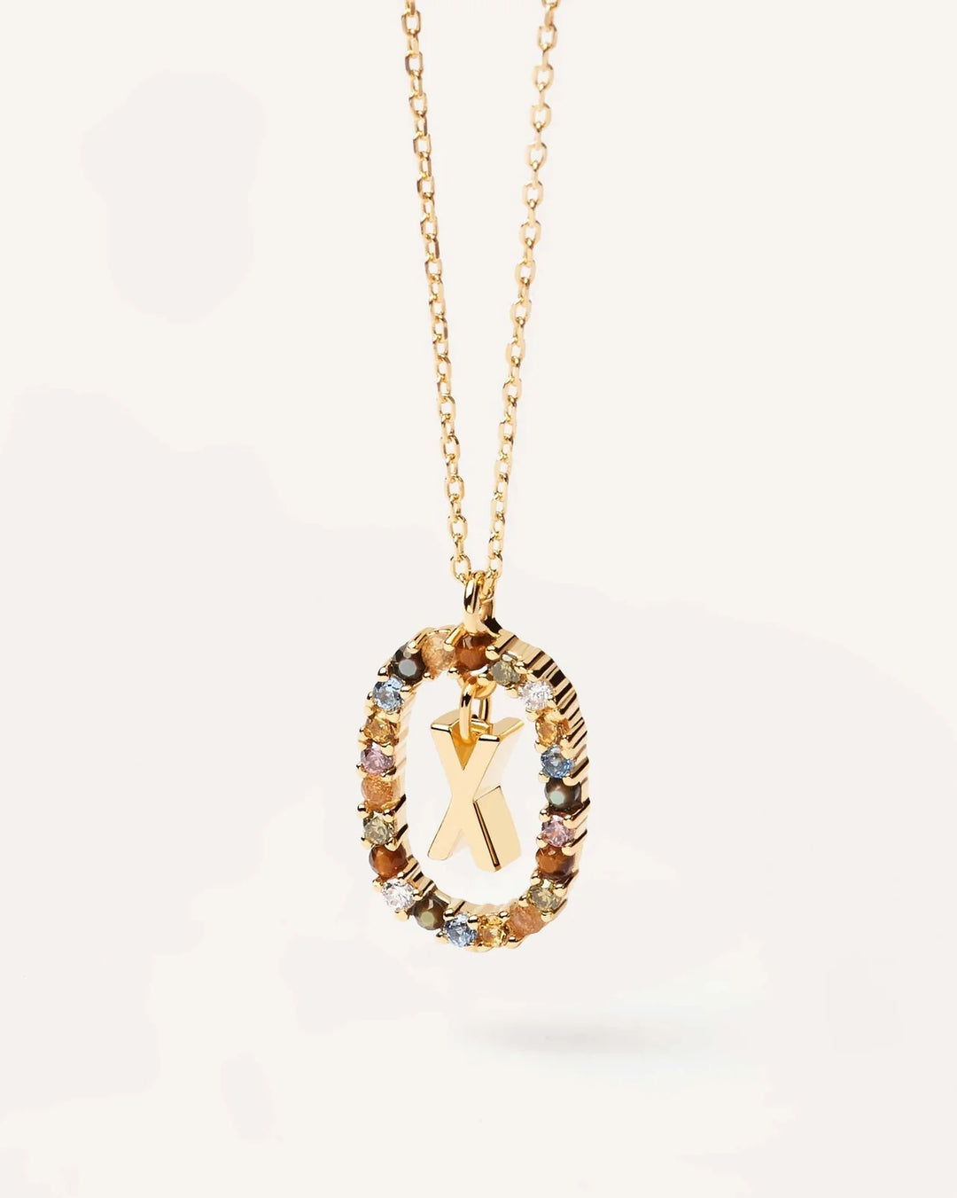 Luna Letter Necklace