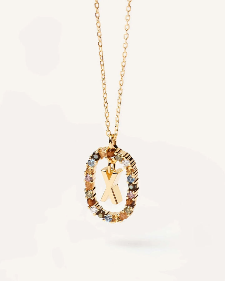 Luna Letter Necklace