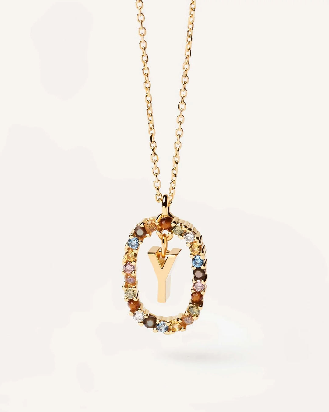 Luna Letter Necklace