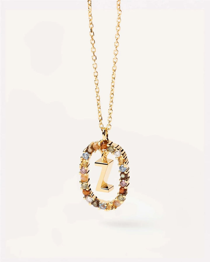 Luna Letter Necklace